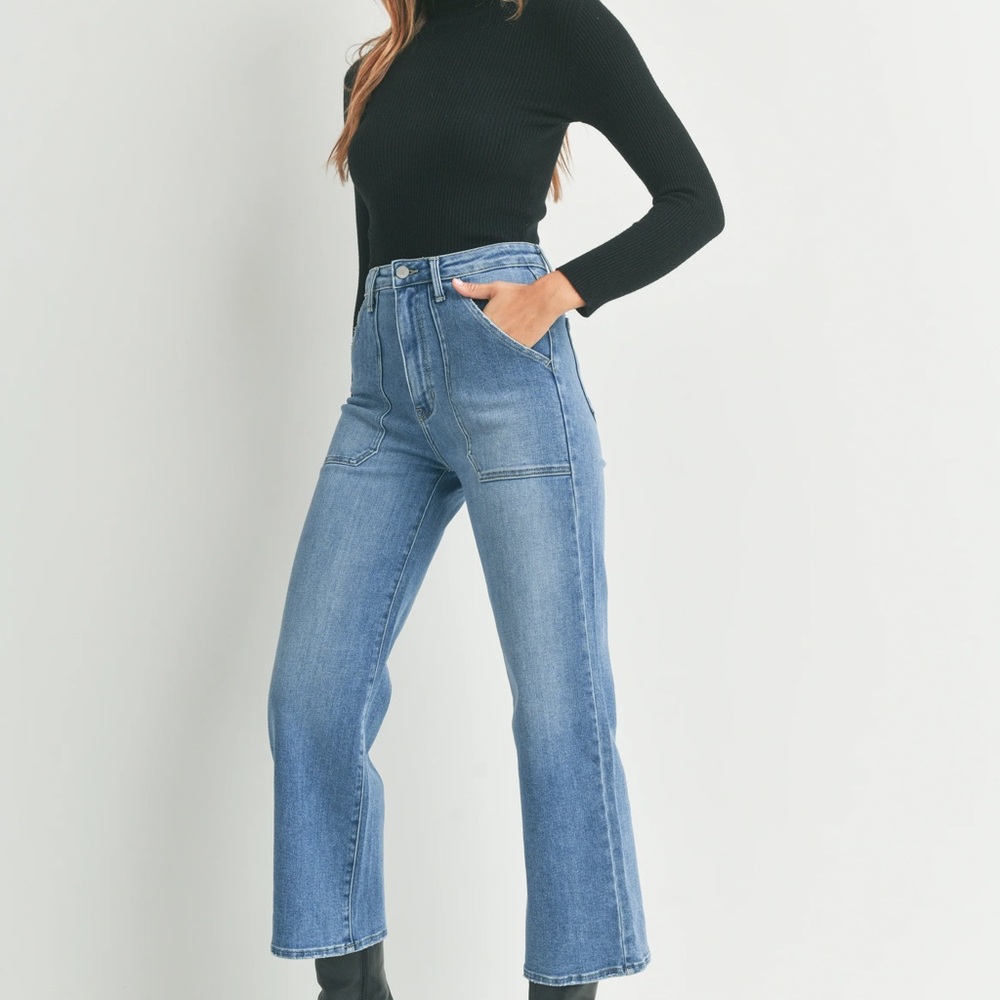 Just Black Women's Flare Jeans 30 (12) - Picture 3 of 13